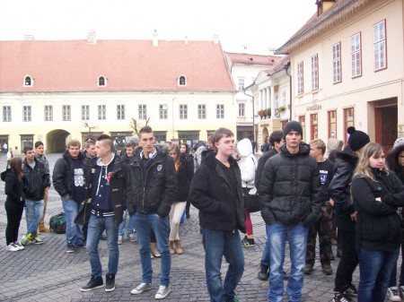 Nagyszeben belvárosában